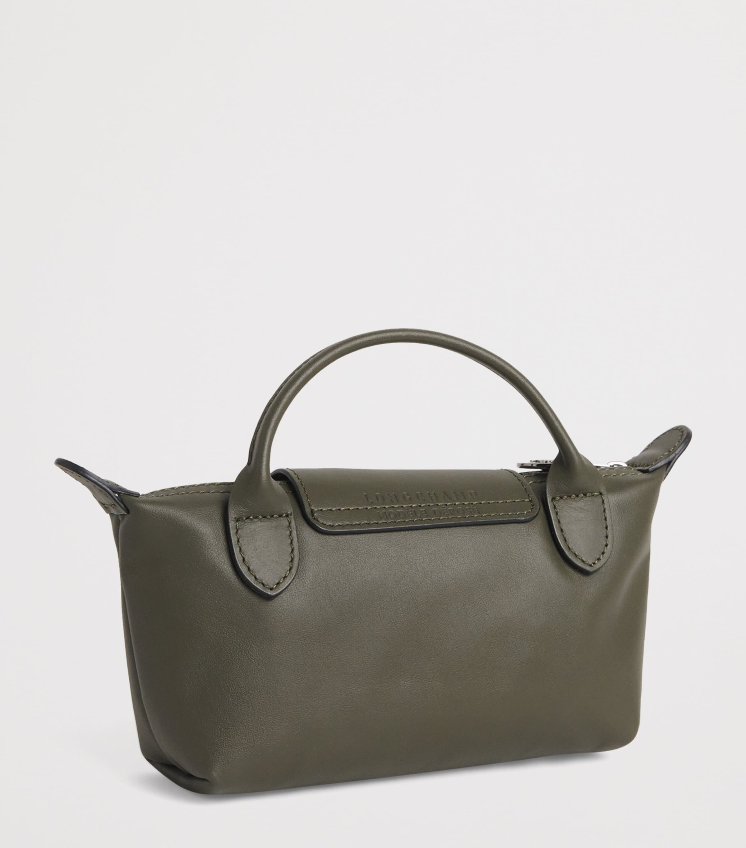 Longchamp Leather Le Pliage Xtra Pouch Fir Image 3