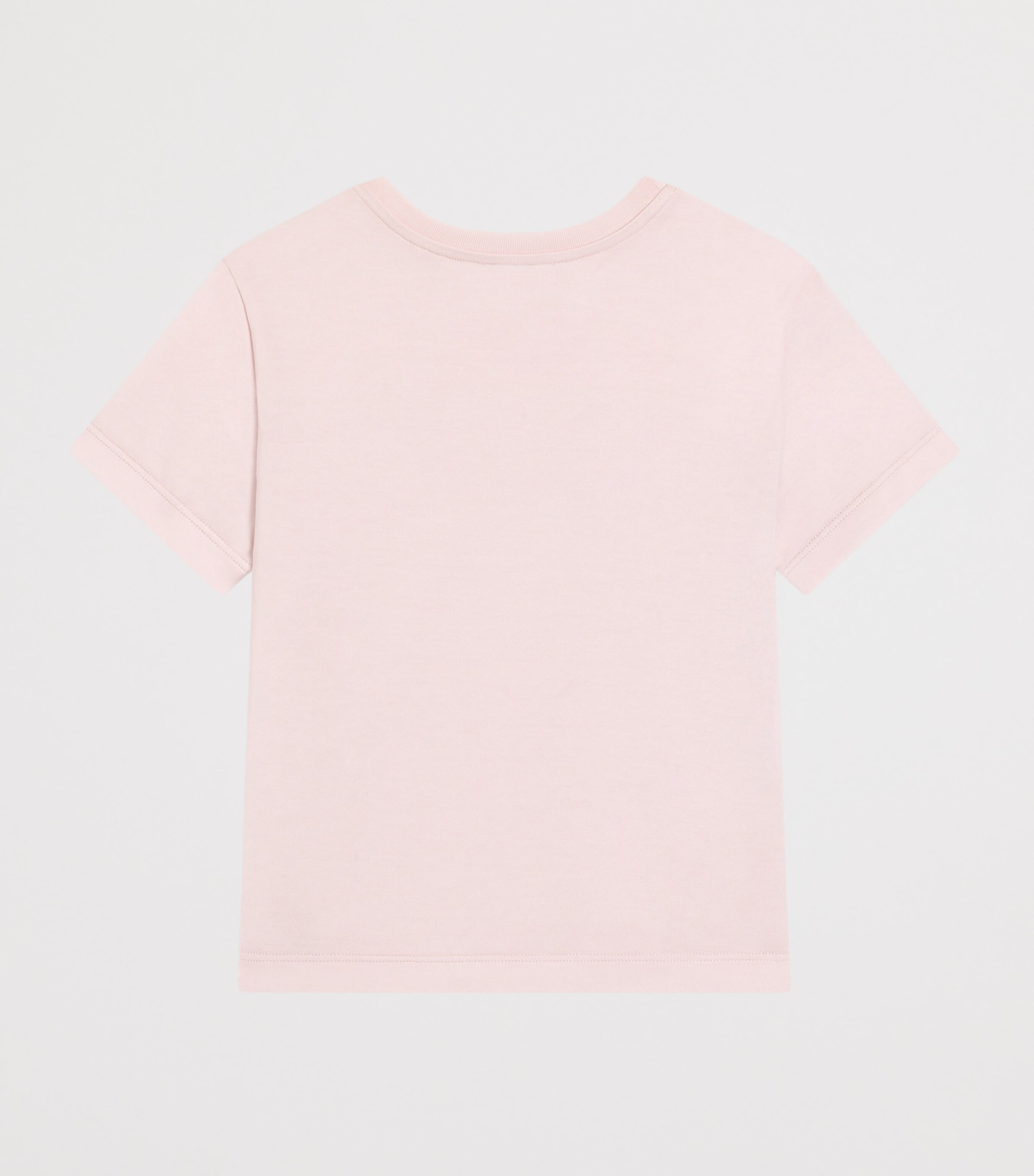 Cotton Embroidered Logo T-Shirt (8-12+ Years) F0372PINK Image 2
