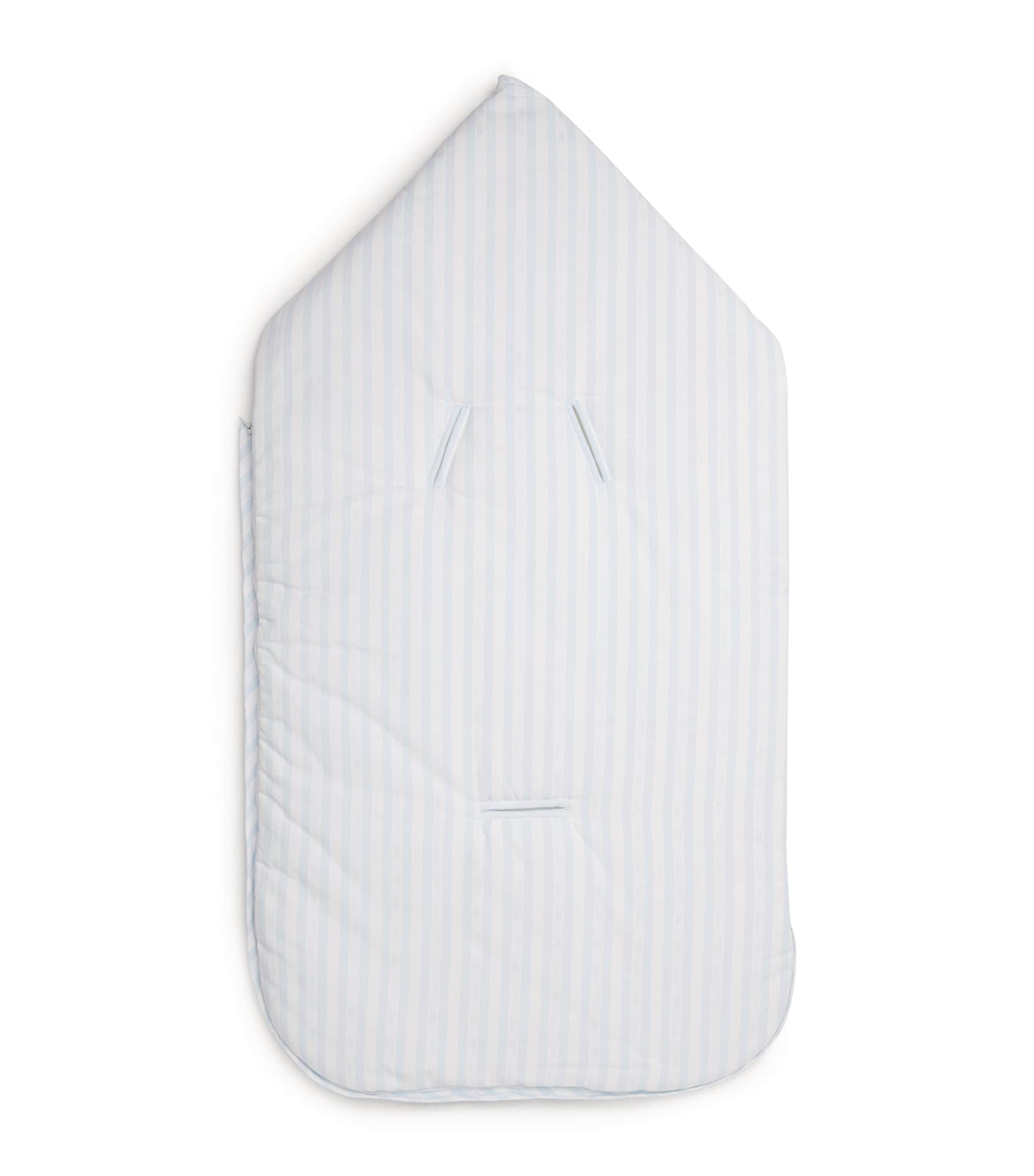 Cotton Striped Baby Nest BLUE Image 2