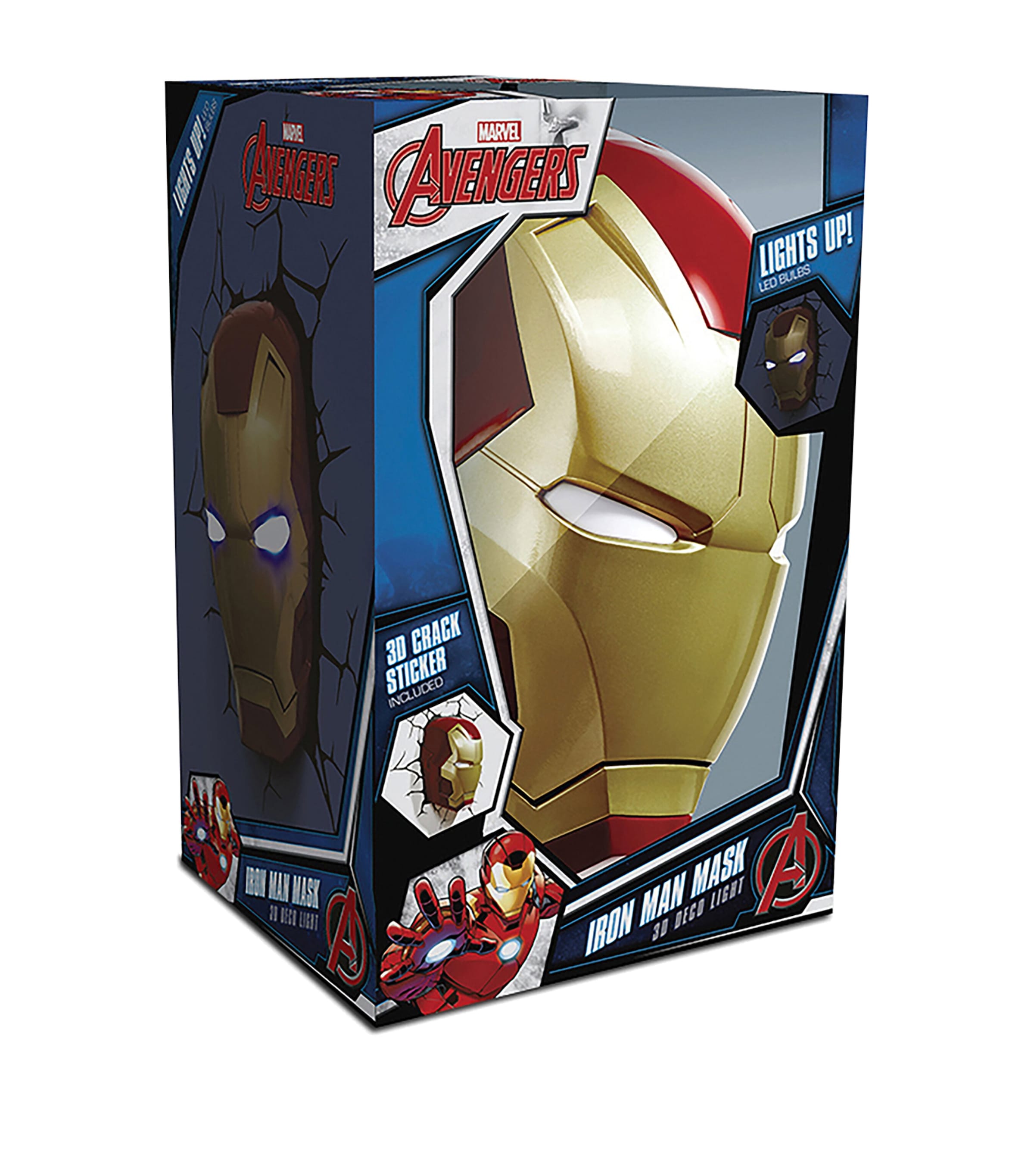 Iron Man Mask Cordless Light MULTI Image 3