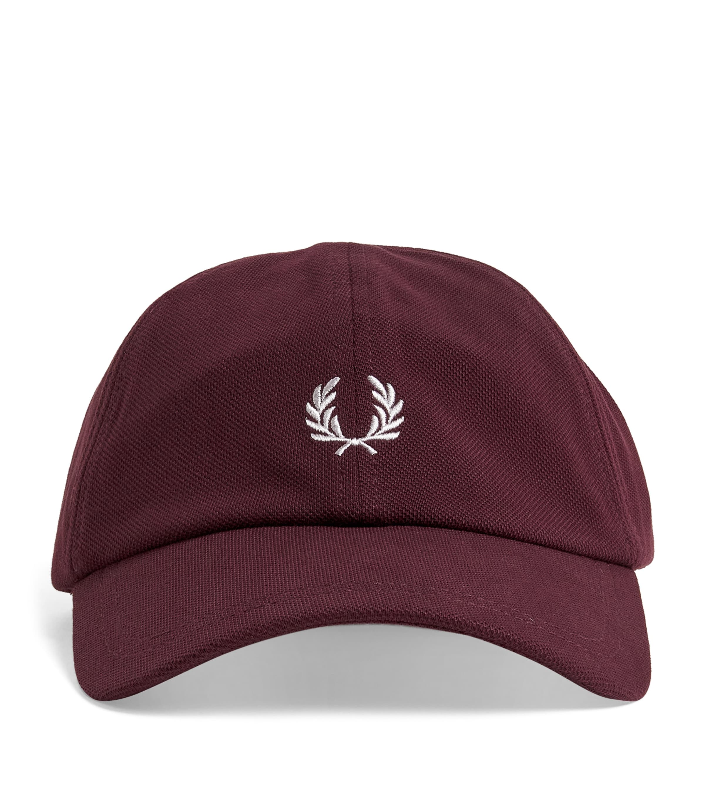 Cotton Piqué Logo Cap 597 OXBLOOD Image 1