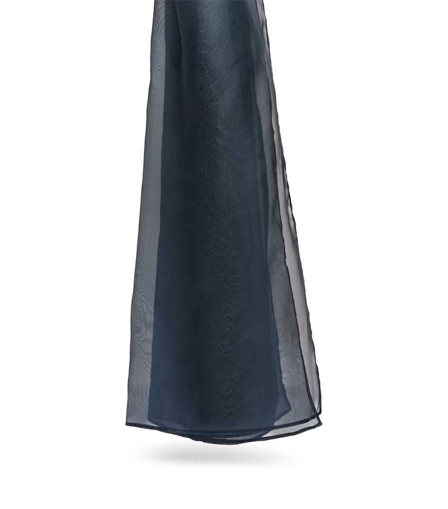 Max Mara Silk Scarf Ultramarine Image 1
