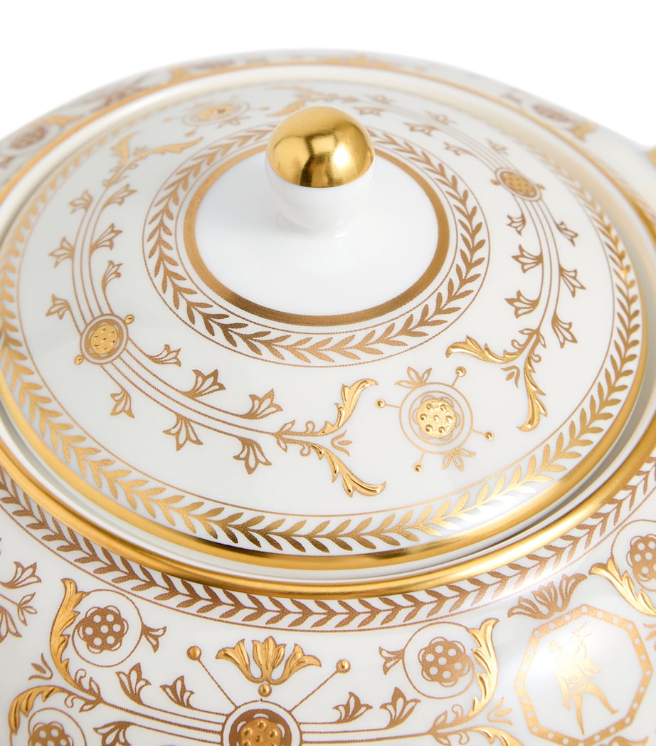 Bone China Bacchus Teapot (800ml) PINK Image 6