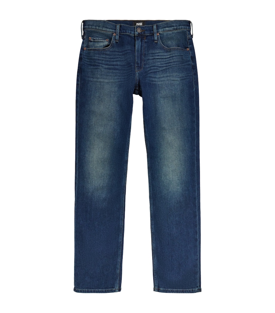 PAIGE Mens Normandie Straight Jeans Kirkwin Image 1