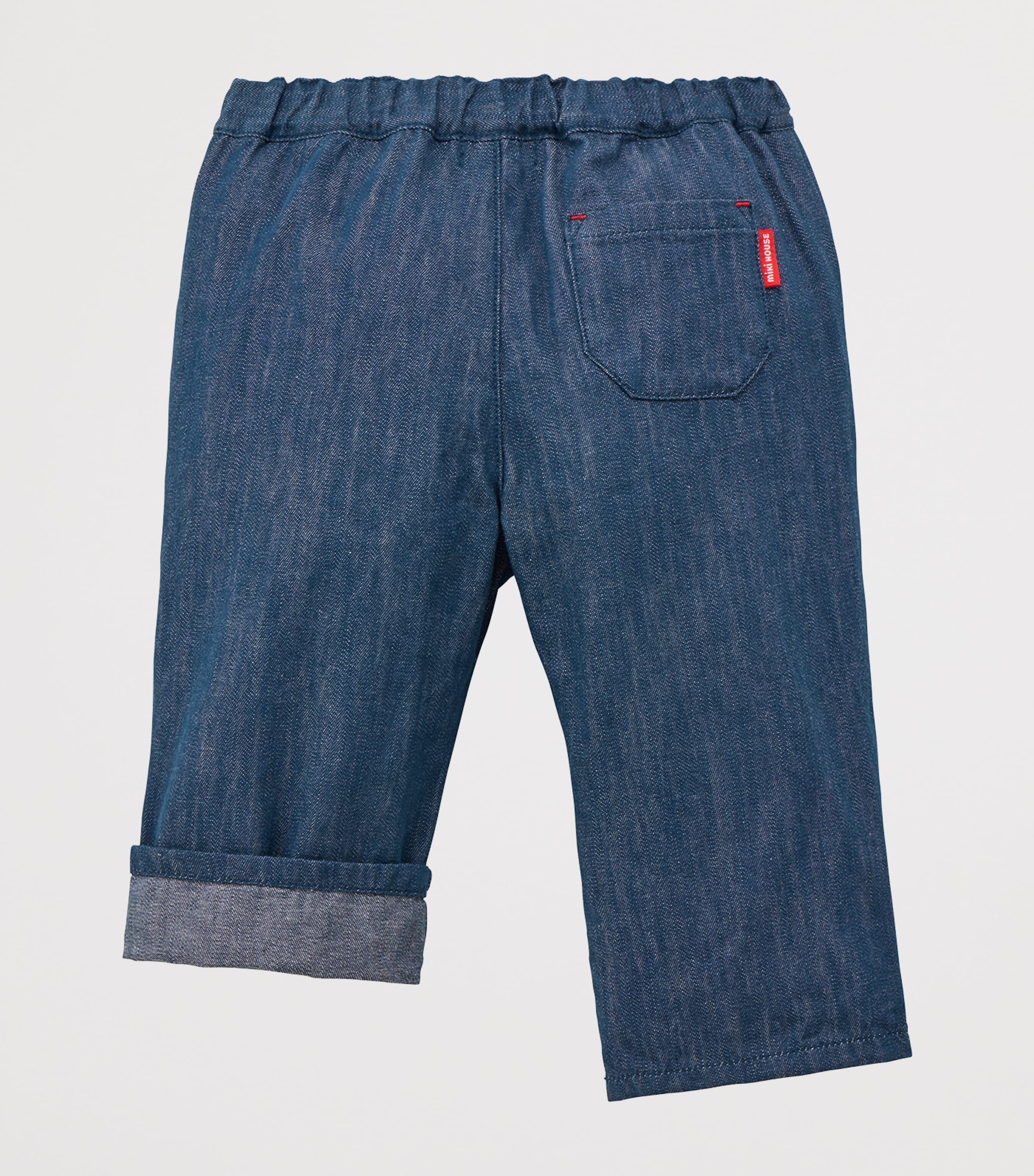 Miki House Embroidered Robot Trousers (1-7 Years) Image 2
