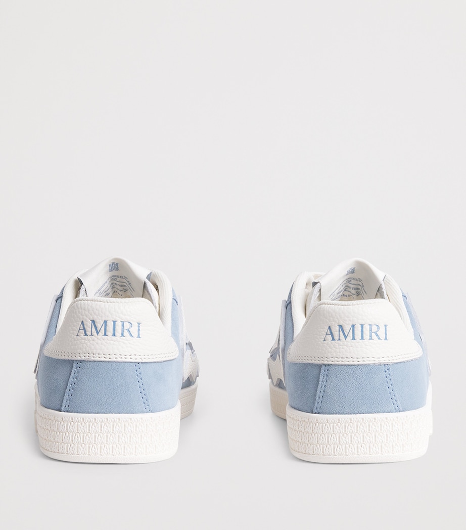 Leather Pacific Bones Sneakers ASHLEY BLUE Image 4