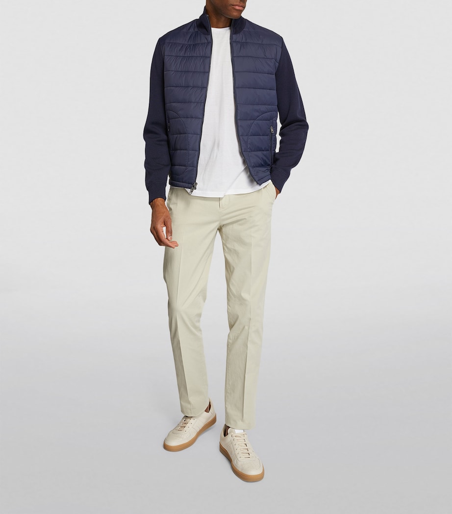 Quilted Knit Jacket 410 CHAIRMAN NAVY Image 2