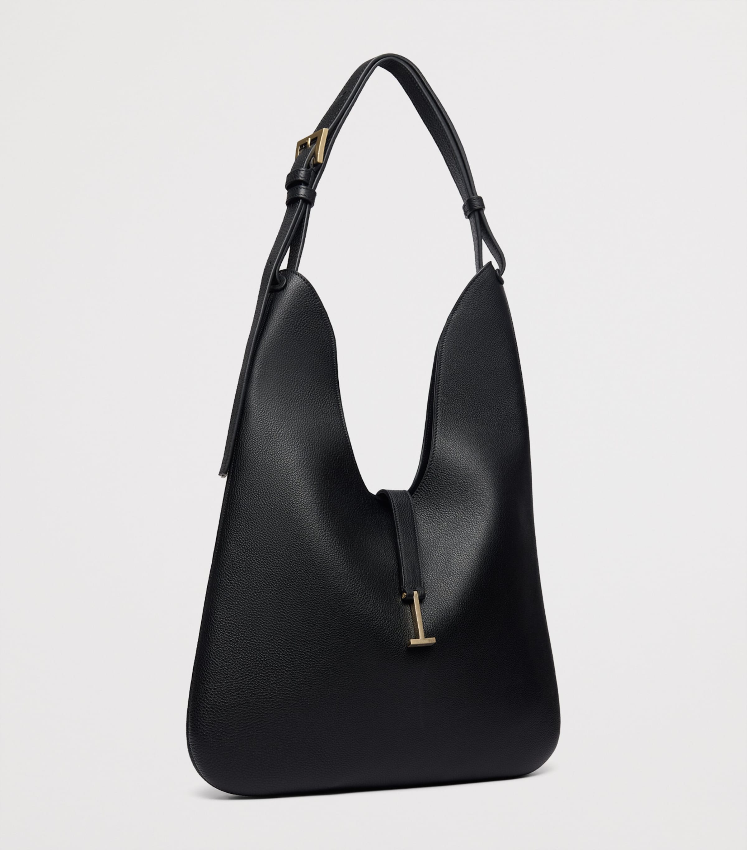 TOM FORD Large Leather Shoulder Bag Naa Image 2