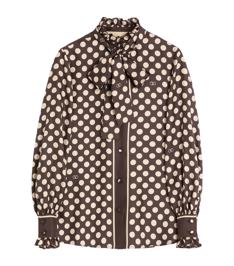 Silk Polka-Dot Shirt RDQ Image 1
