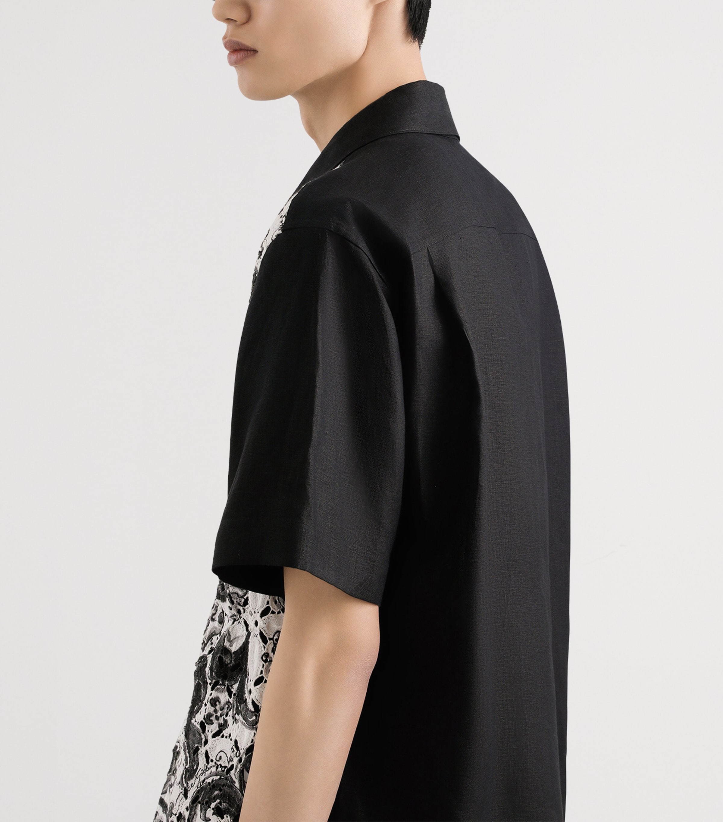 Crochet-Lace Majolica Shirt HX5DQ-MAIOLICA 3L Image 5