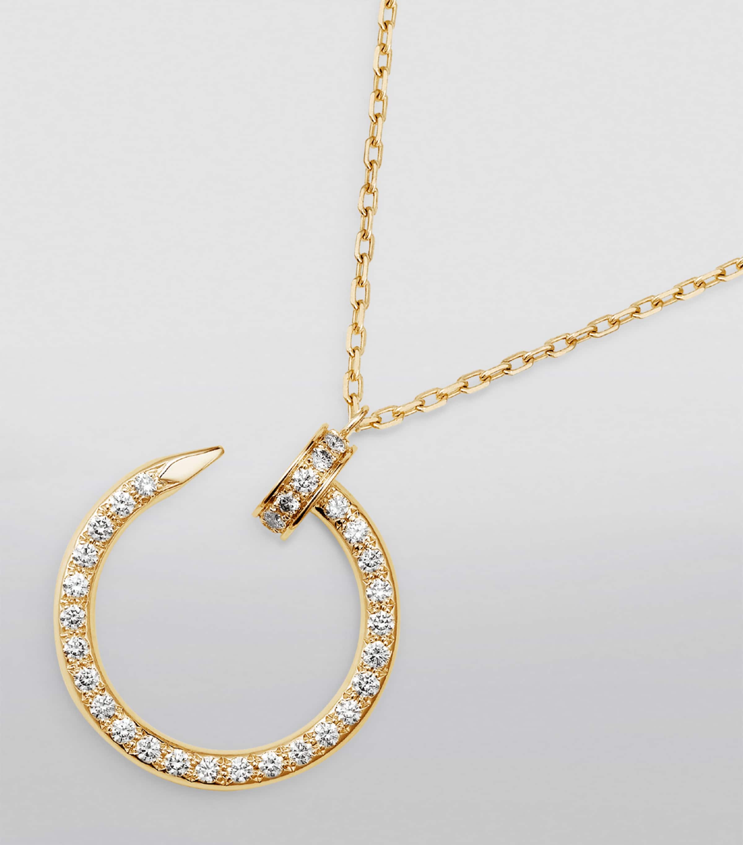 Yellow Gold and Diamond Juste un Clou Necklace YELLOW GOLD Image 4