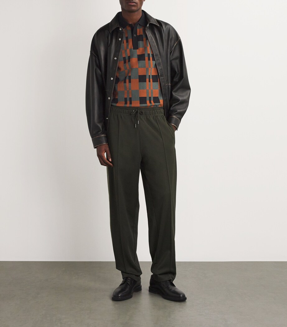 Chequerboard Polo Shirt W19-LAUREL W GRN Image 2