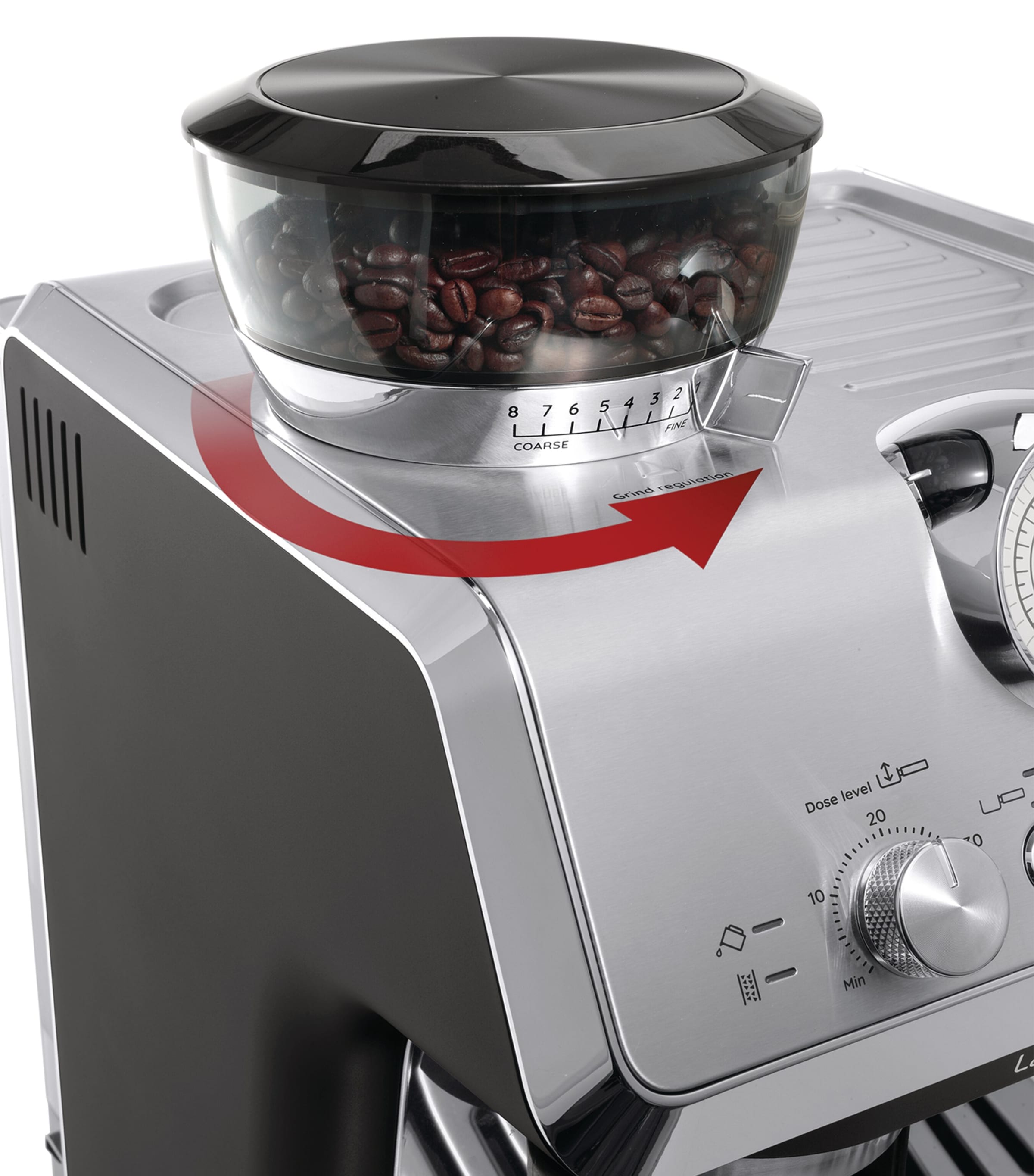 De'Longhi La Specialista Arte Espresso Coffee Machine Silver Image 8