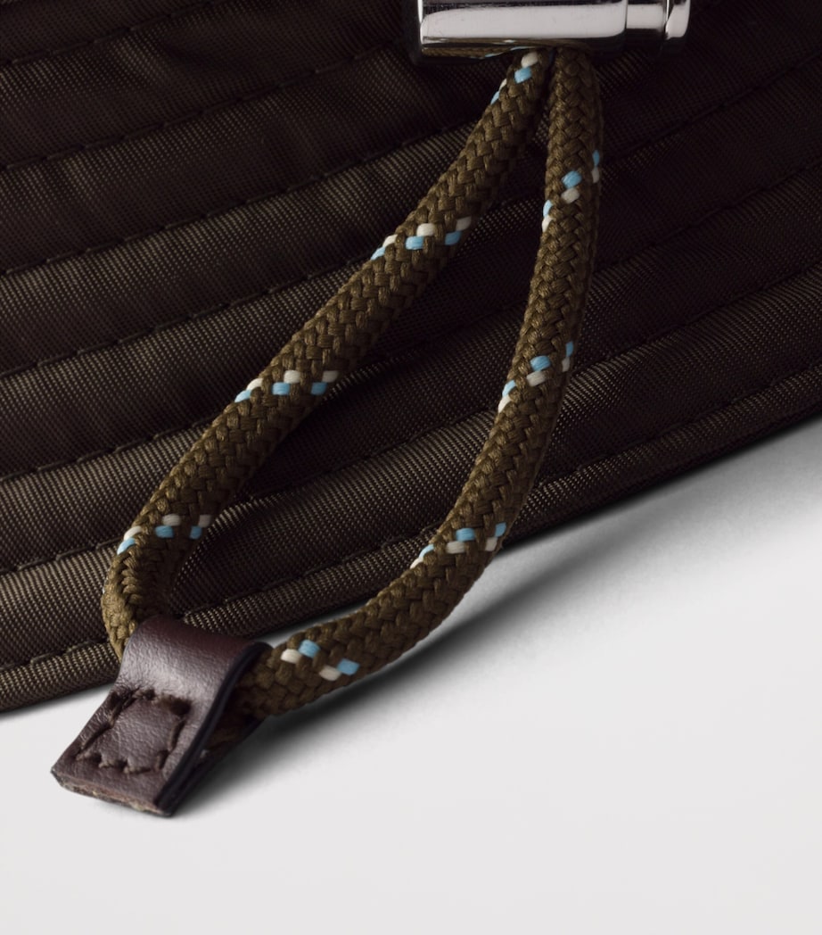 Re-Nylon Logo Bucket Hat F0334 Image 3