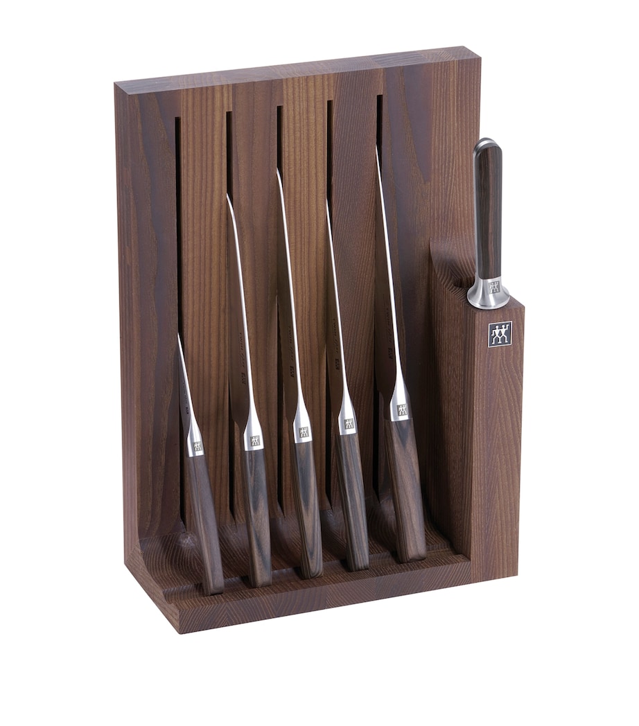 Magnetic Knife Block Set SILVER Image 1
