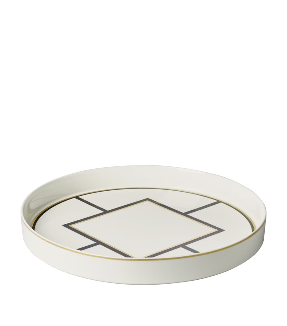 MetroChic Gifts Serving Bowl (33cm) BLACK Image 1