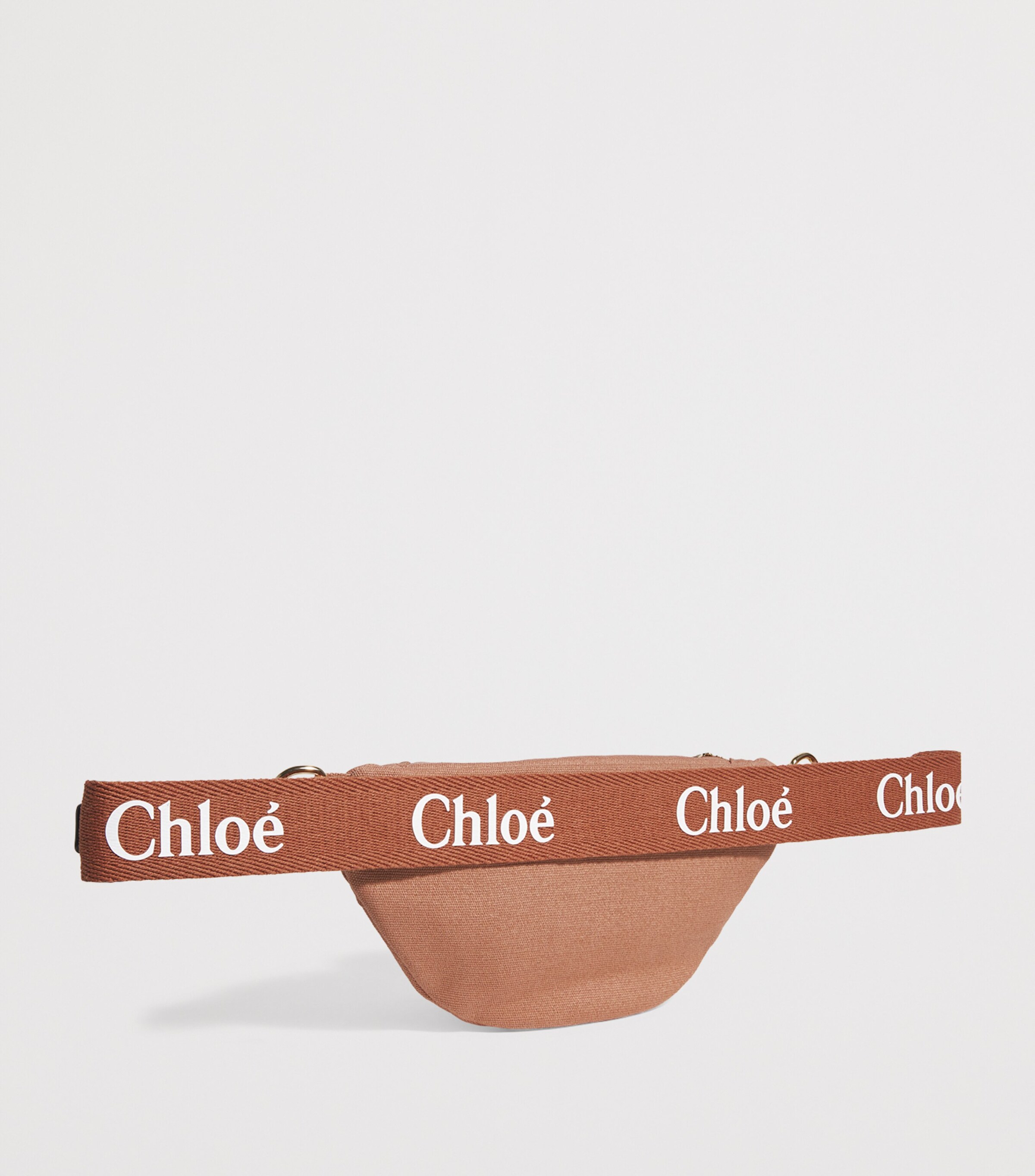 Canvas Logo Belt Bag BRICK Image 2