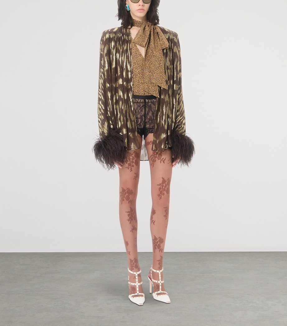 Valentino Womens Lace Shorts Image 2