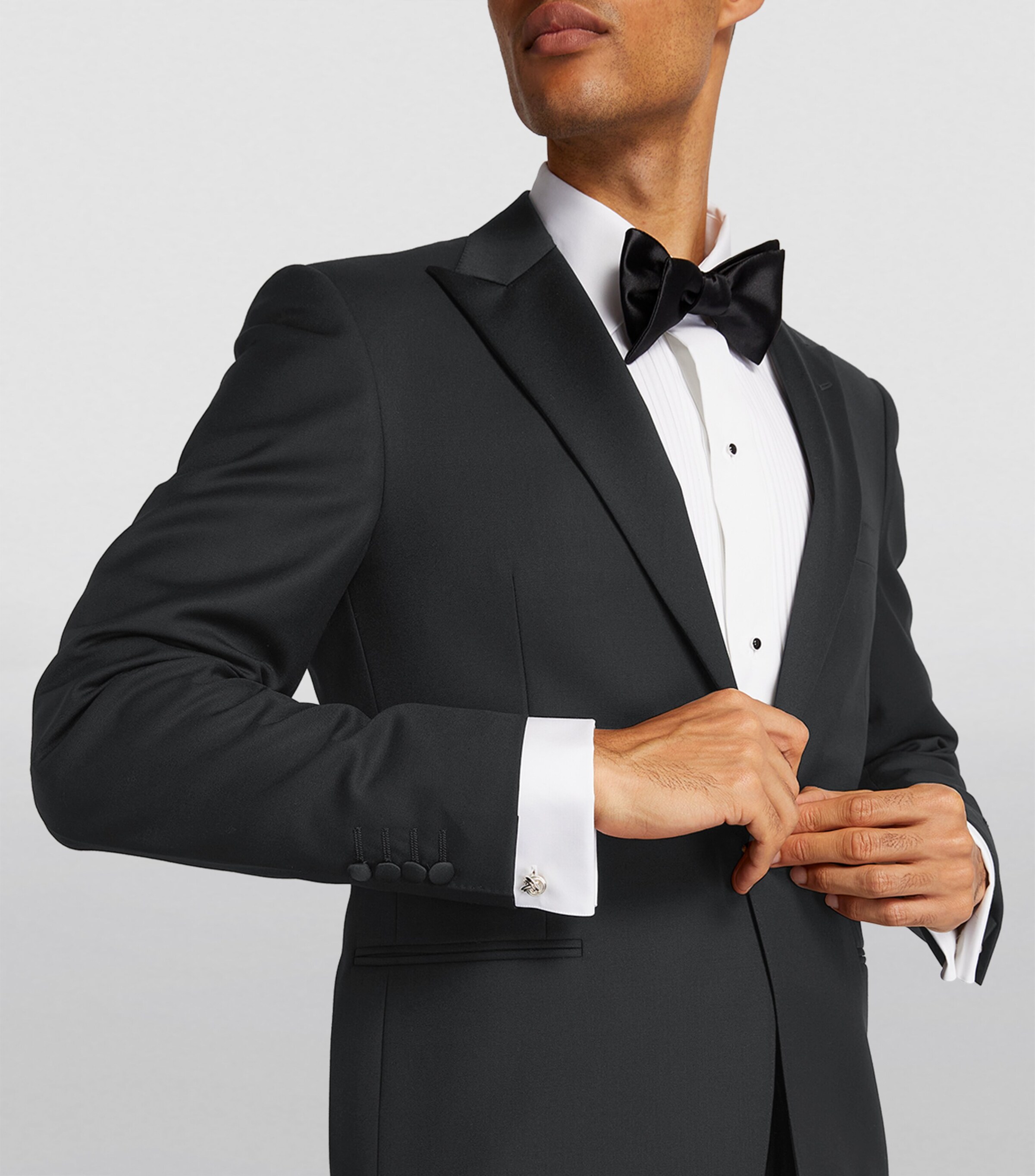 Wool Suit 10 BLACK Image 8