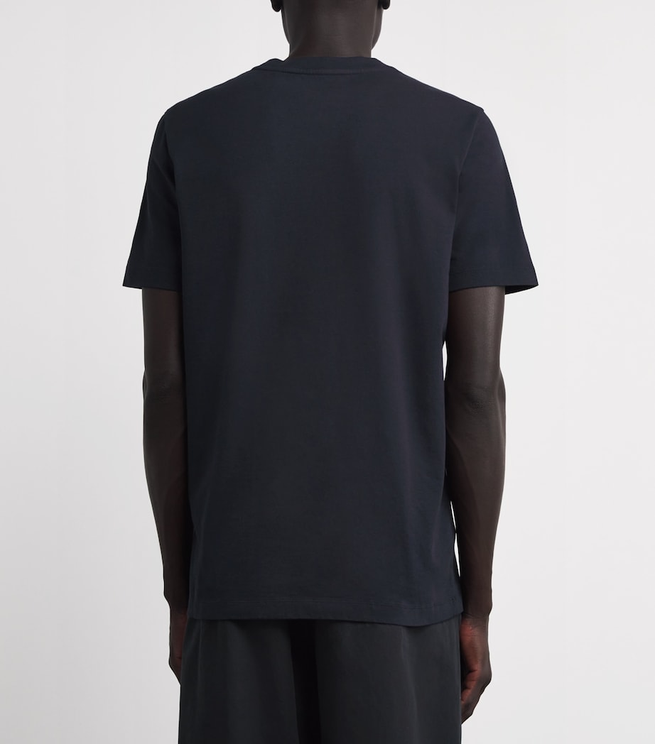 Cotton Flocked Logo T-Shirt 778 Image 4