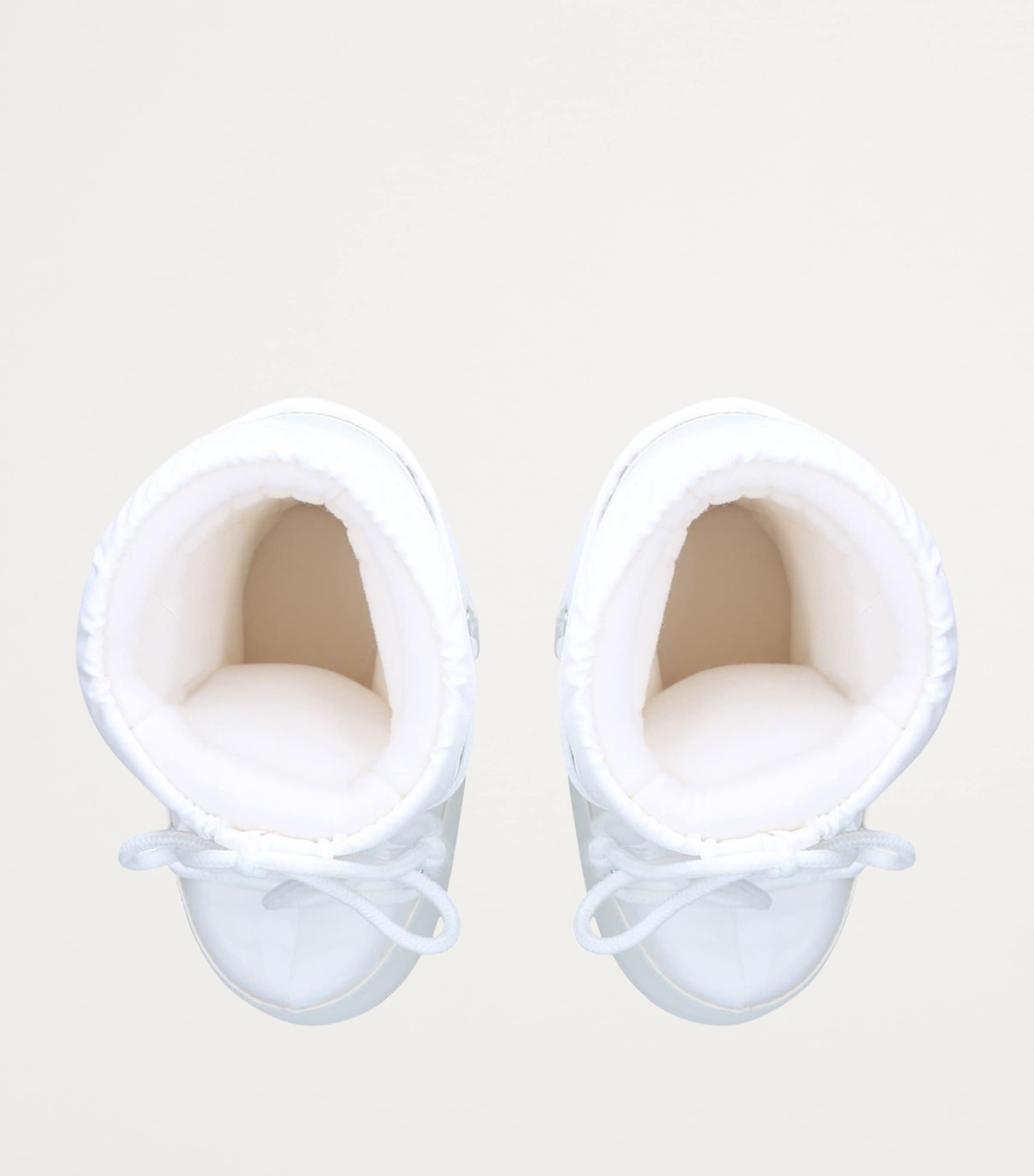 Nylon Icon Moon Boots WHITE Image 5