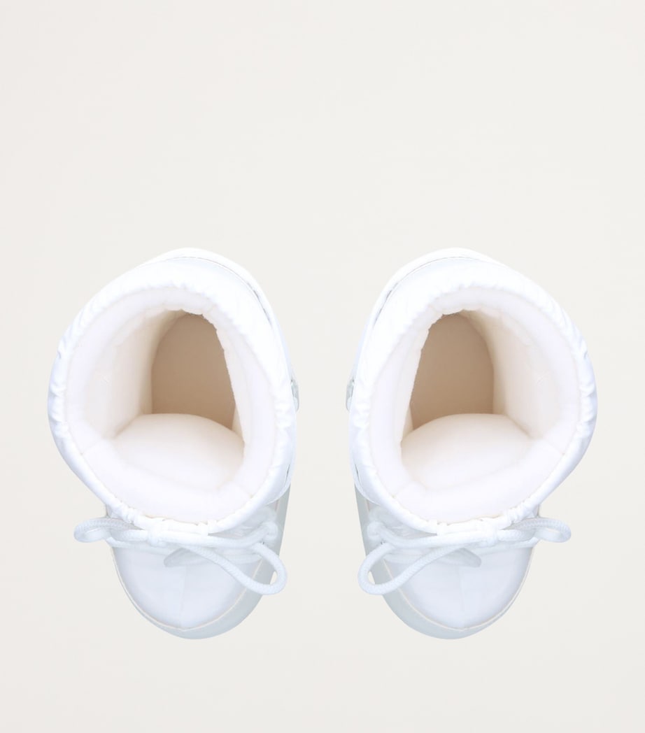 Nylon Icon Moon Boots WHITE Image 5
