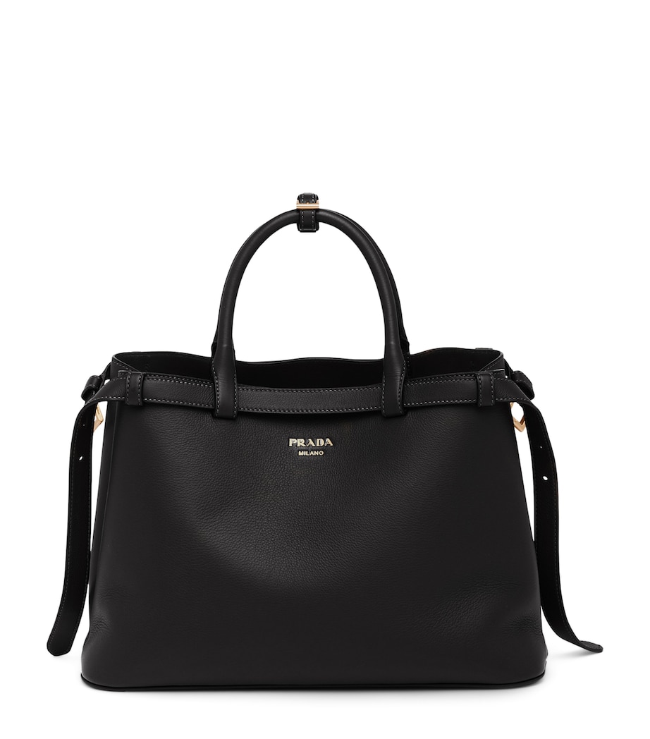 Medium Leather Top-Handle Bag F0002 Image 1