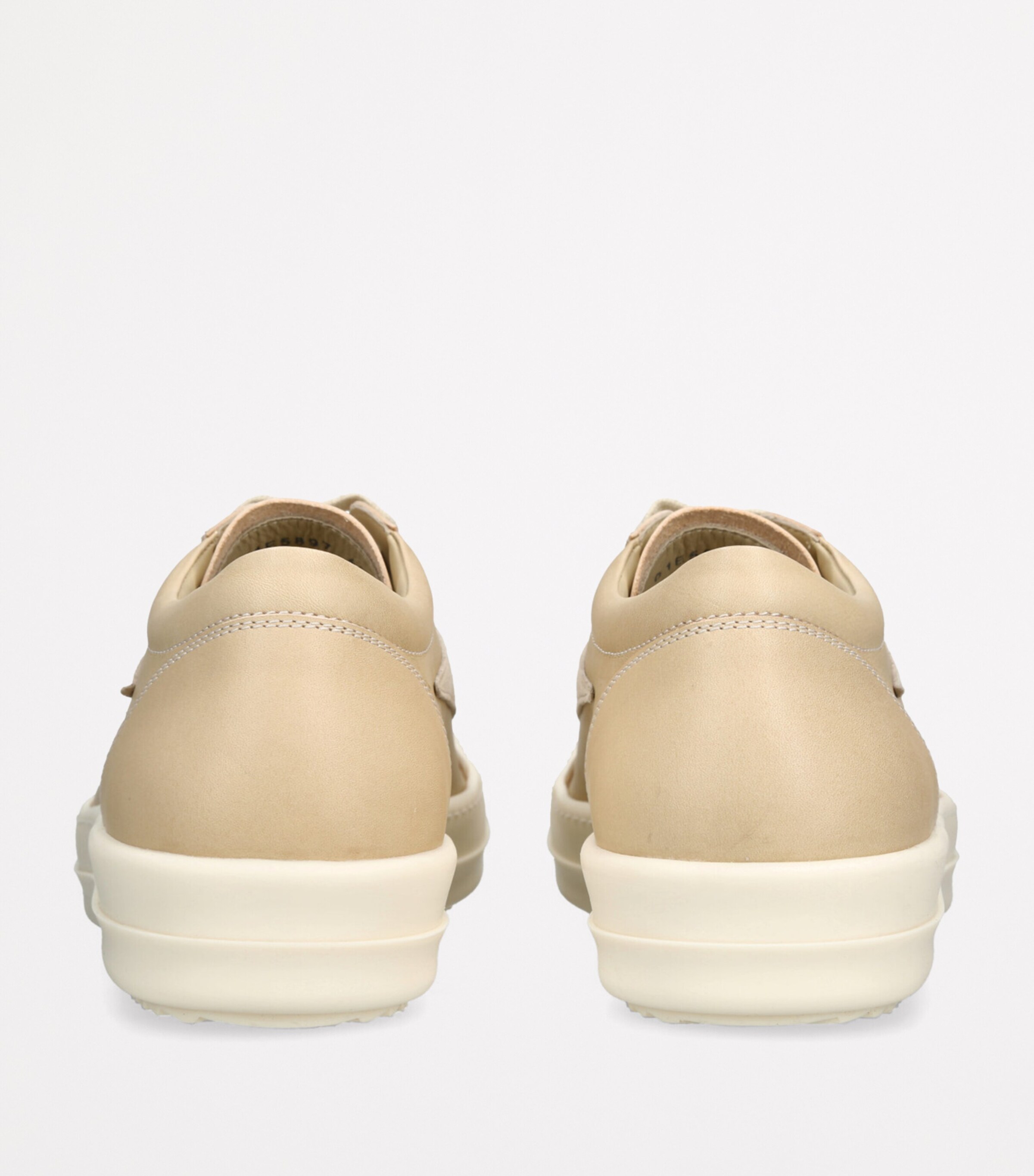 Leather Vintage Low-Top Sneakers CREAM COMB Image 2