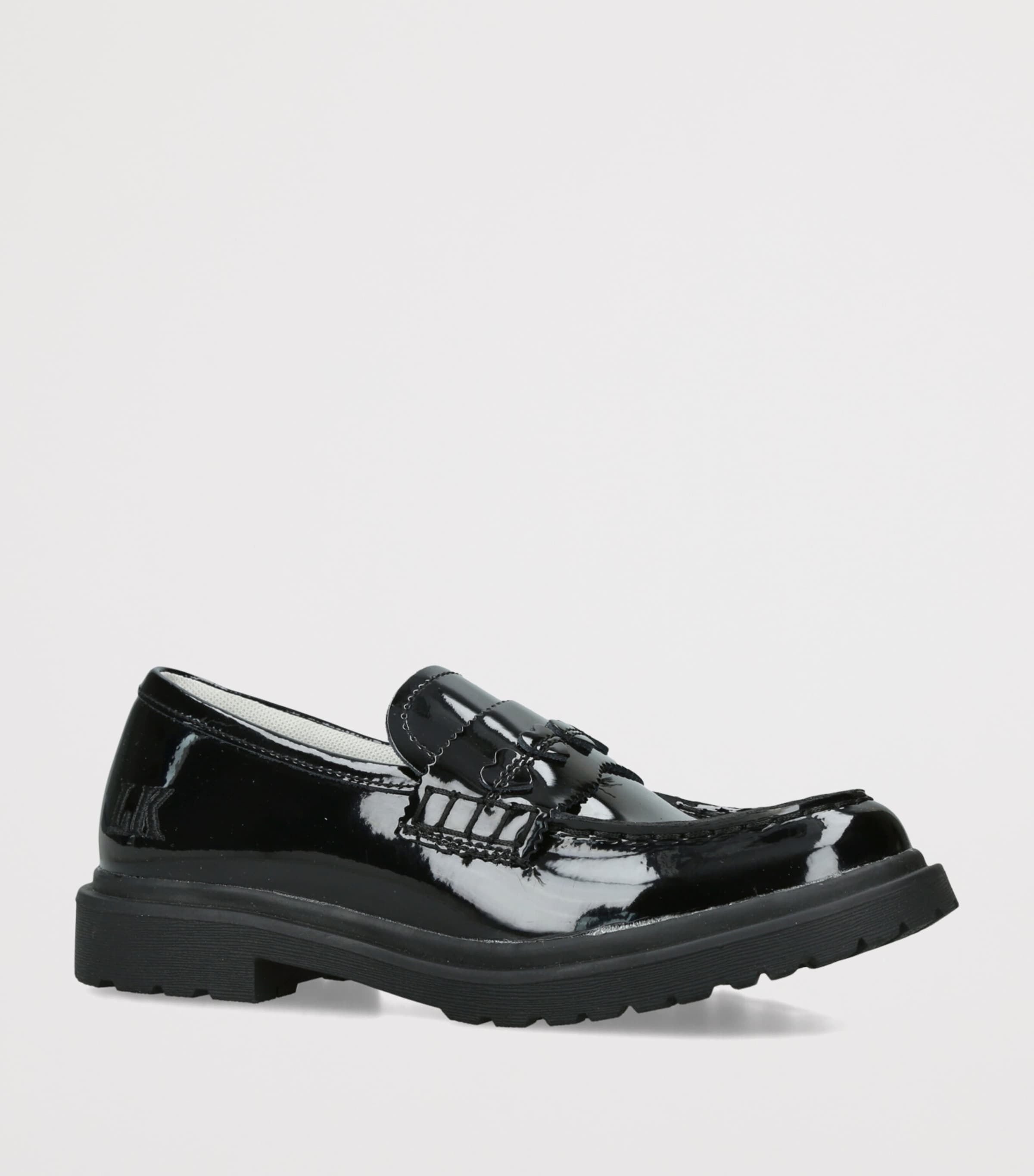 Lelli Kelly Patent Leather Clara Loafers Black Image 2