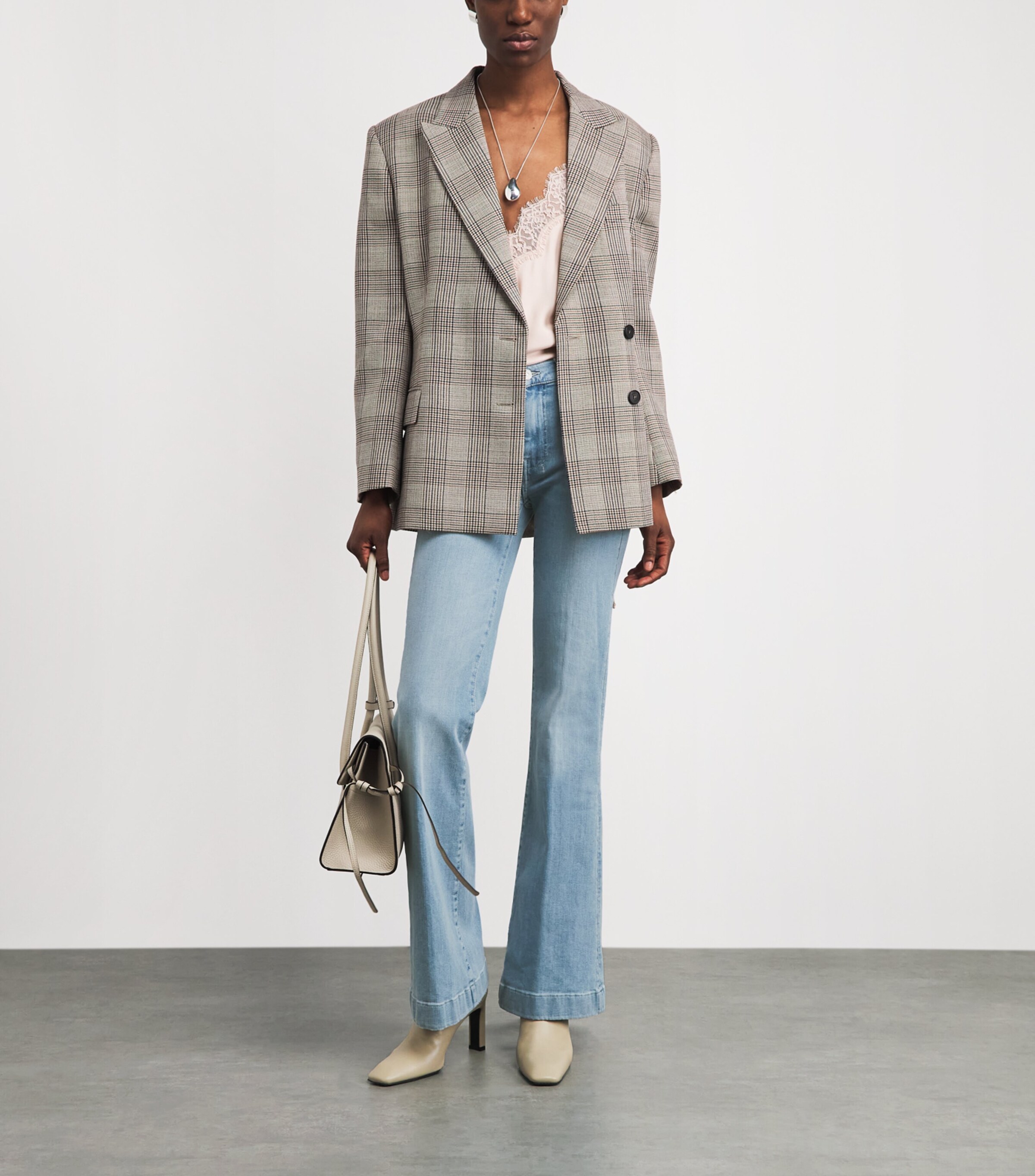 Dojo Flared Jeans U73DH INDIGO BL Image 2