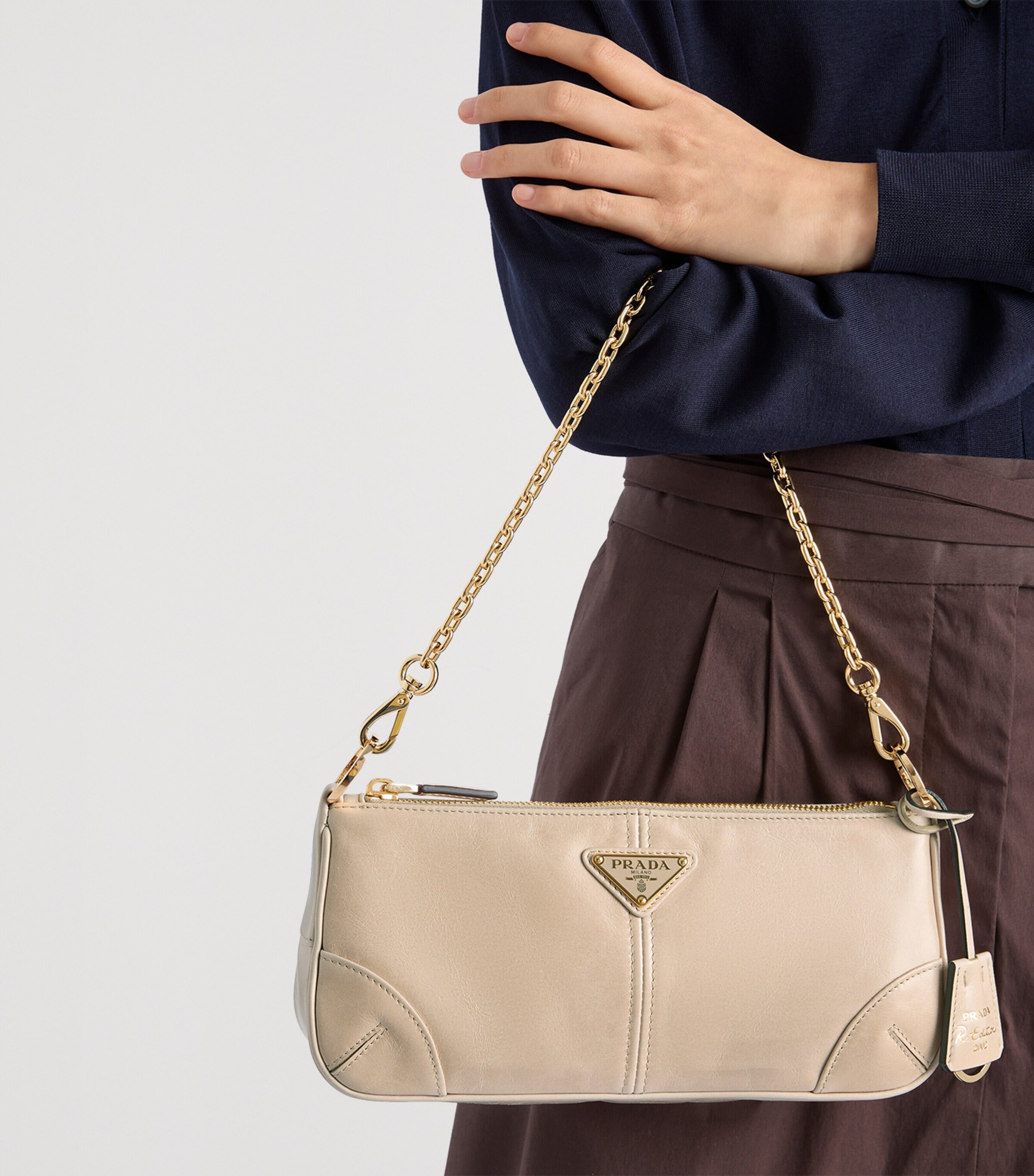 Prada Leather Re-Edition 2002 Shoulder Bag Image 7