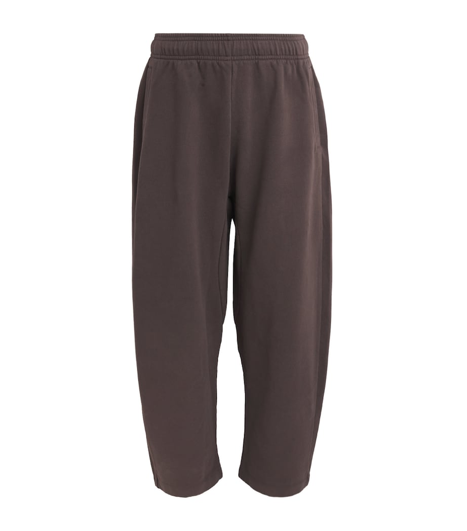 Jacquemus Mens Cotton Corso Sweatpants Dark Brown Image 1