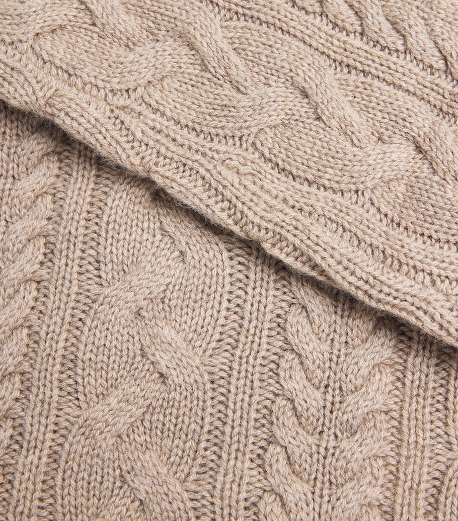 Wool-Cashmere Rollneck Sweater BEIGE Image 5