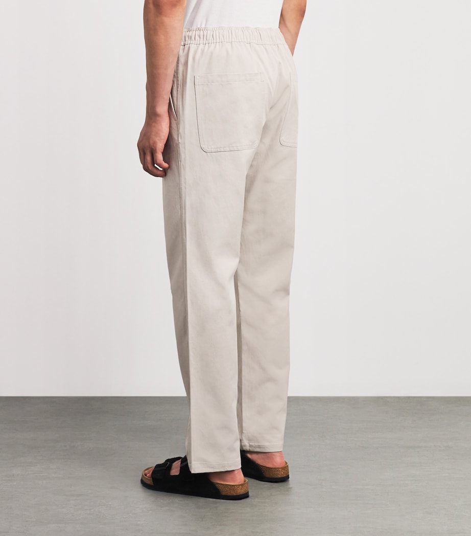 Samsøe Samsøe Mens Jabari Straight Chinos Moonstruck Image 5