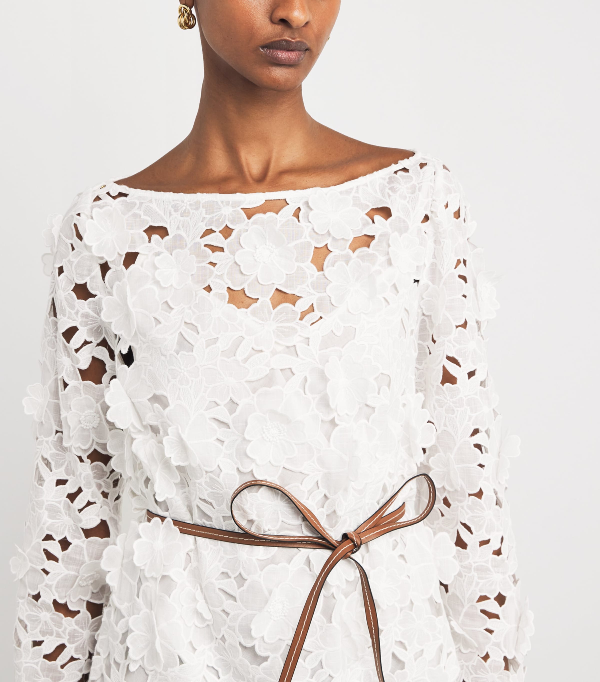 Crochet Patience Maxi Dress IVORYIVO Image 4