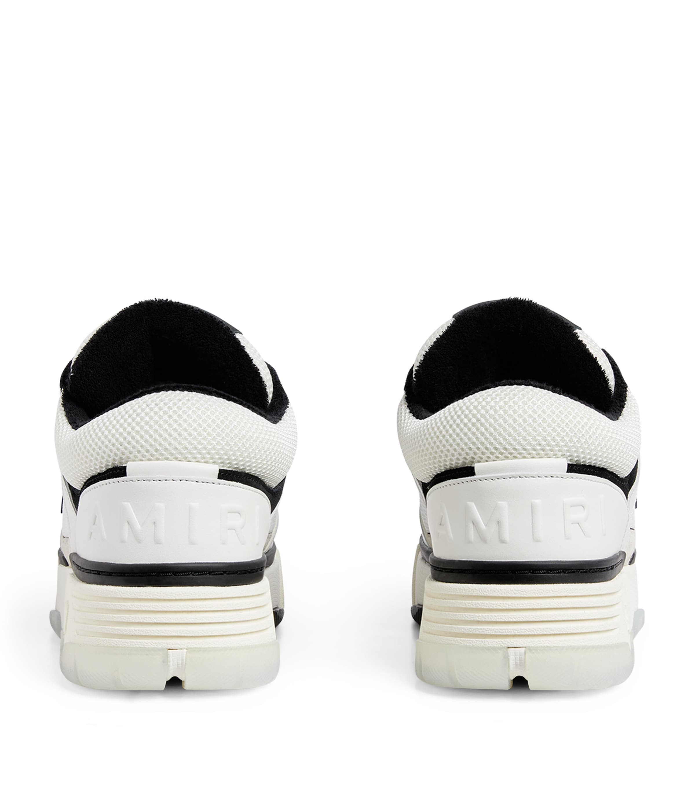 Leather MA-1 Sneakers 111-WHITE/BLACK Image 3