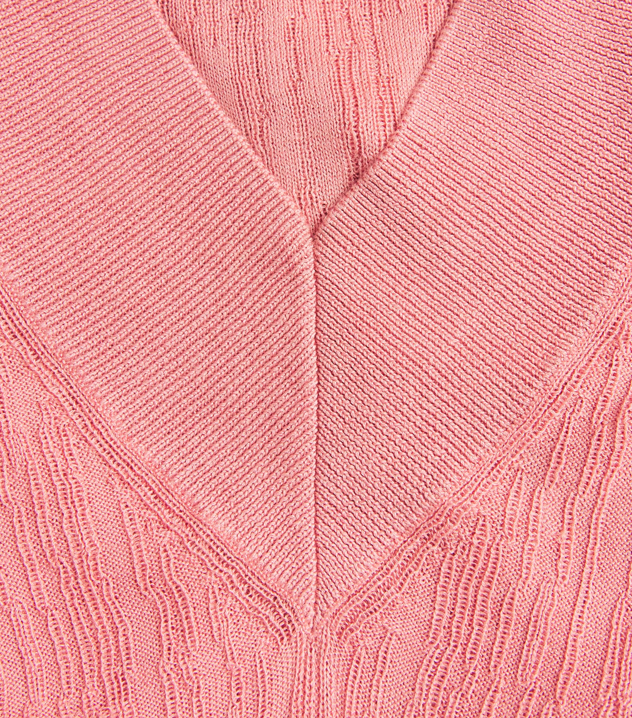 Silk-Cotton Jardin Sweater BLUSH Image 5