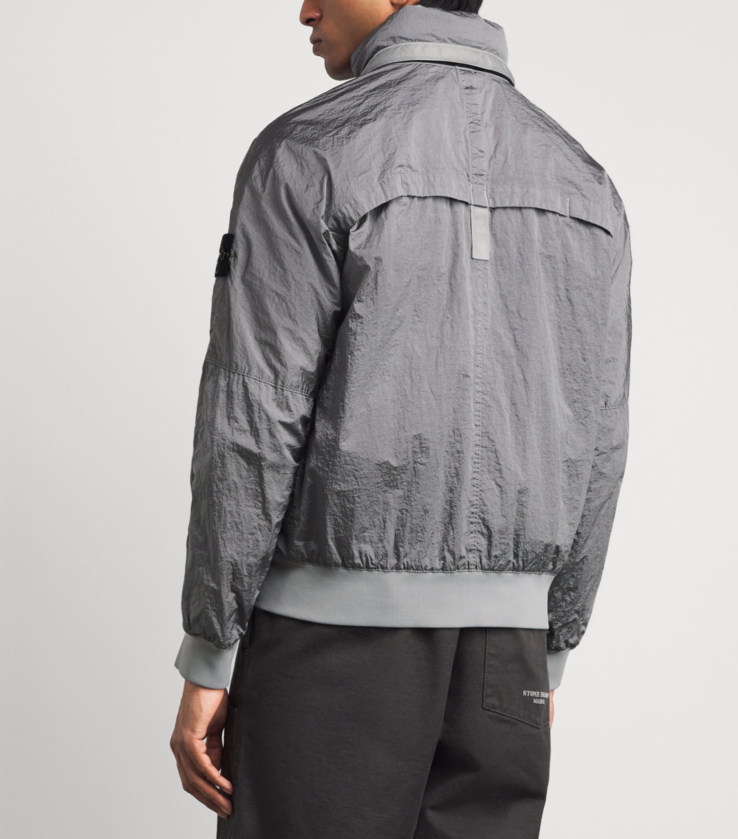 Stone Island Grey Nylon Watro-TC Jacket | Harrods US