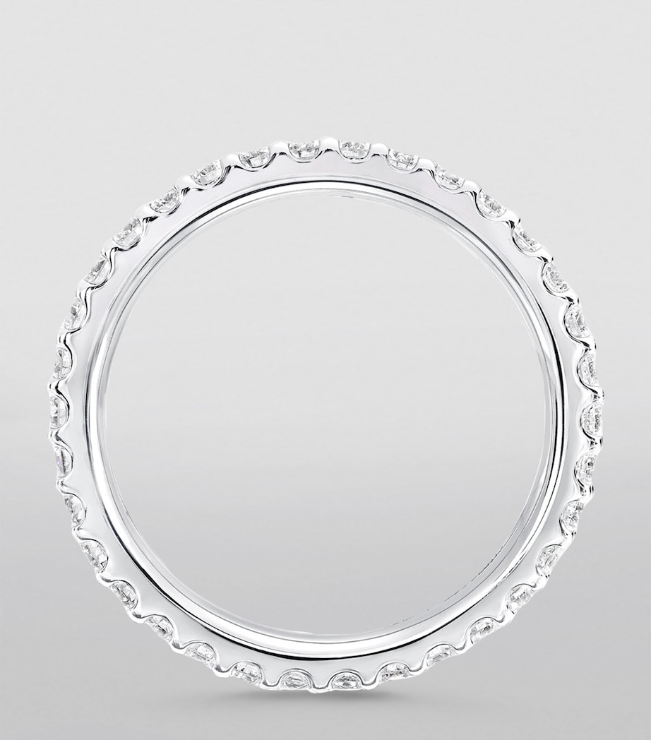 White Gold and Diamond Eternity Ring WHITE GOLD Image 2