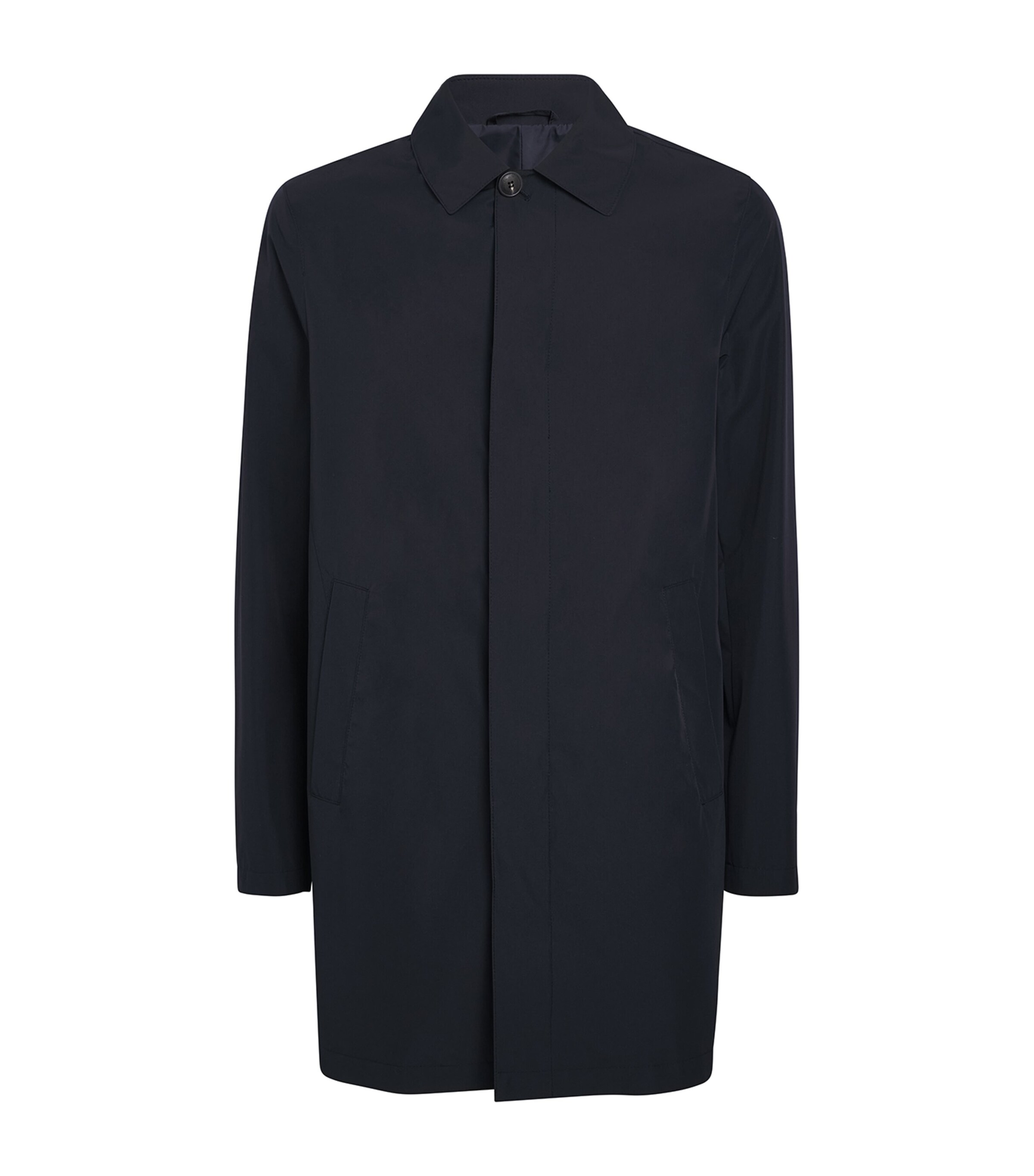 Water-Repellent Overcoat 01 BLU NAVY Image 1
