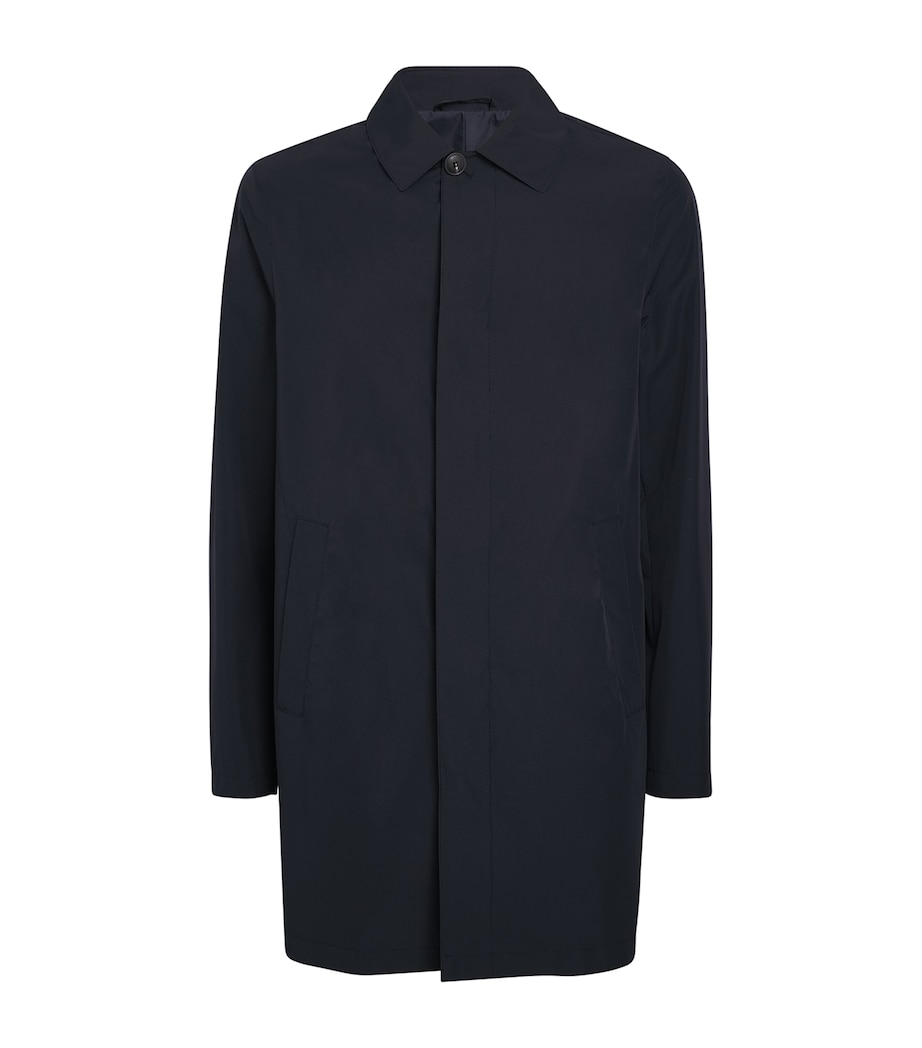 Water-Repellent Overcoat 01 BLU NAVY Image 1