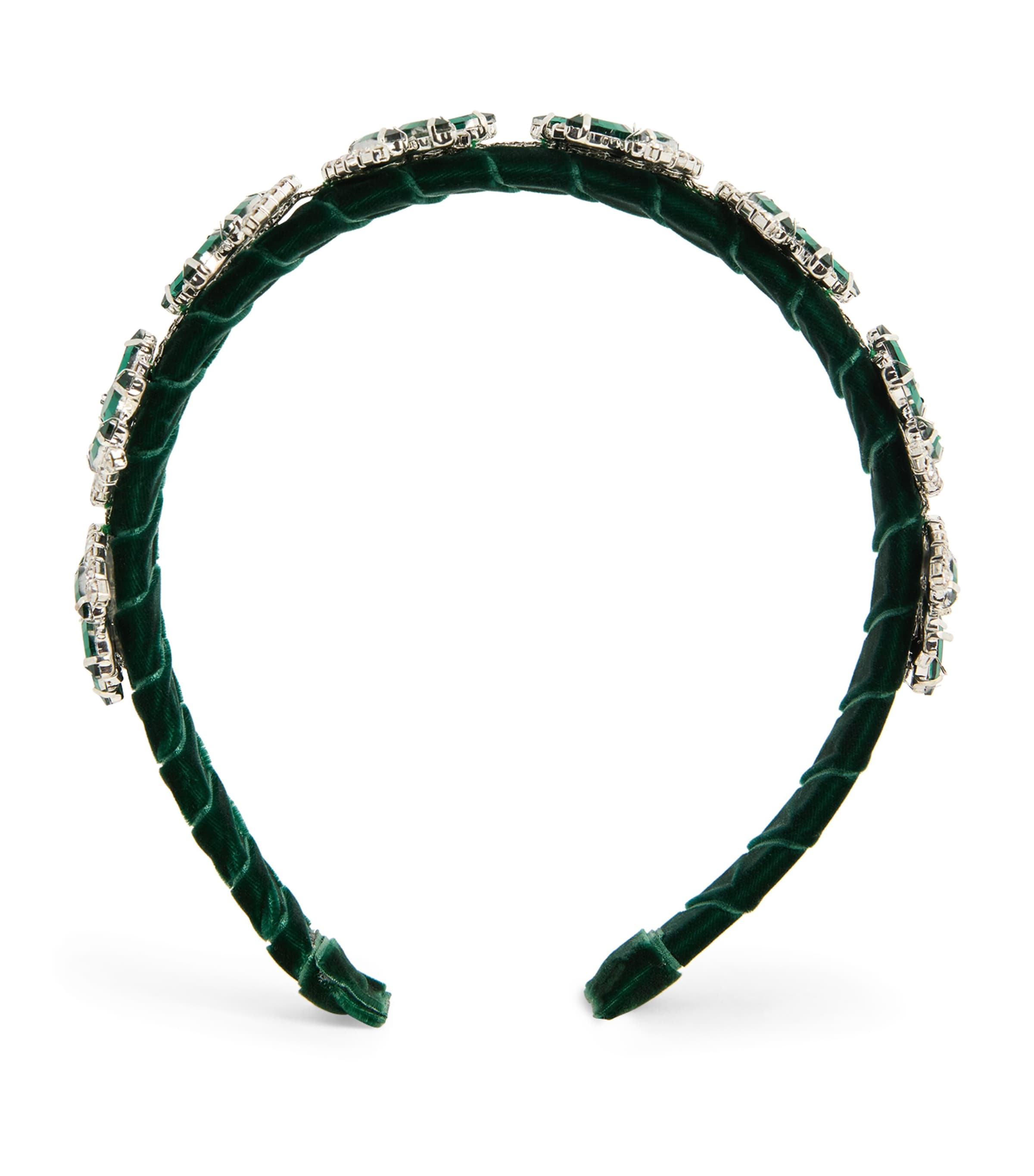 DAVID CHARLES EMBELLISHED JEWEL HEADBAND 