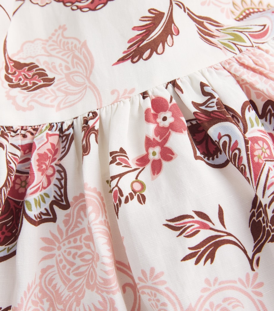 ME+EM Womens Floral Print Maxi Dress Light Cream/multi Image 7