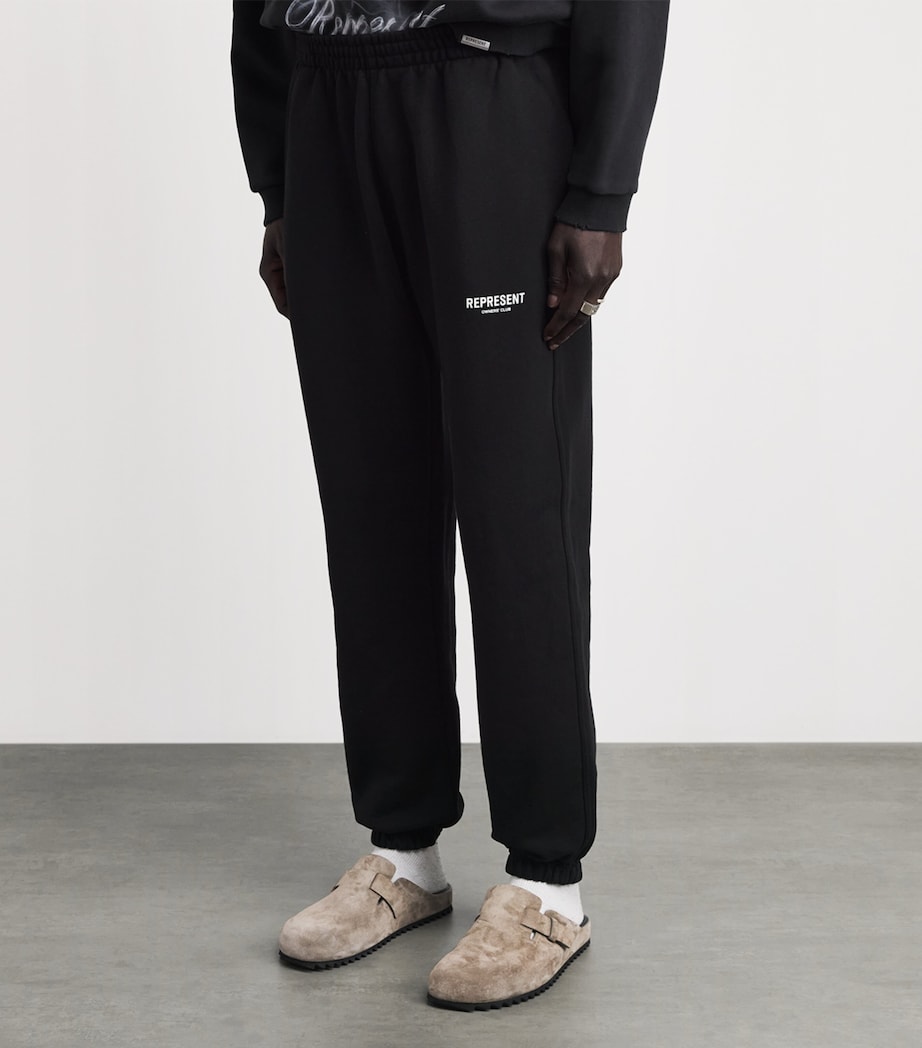 Represent Mens Cotton Owners Club Sweatpants Black Image 4