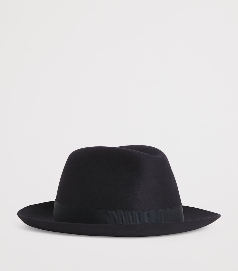 Beaver Felt Medium Brim Hat MIRTILLO 42A2 Image 2