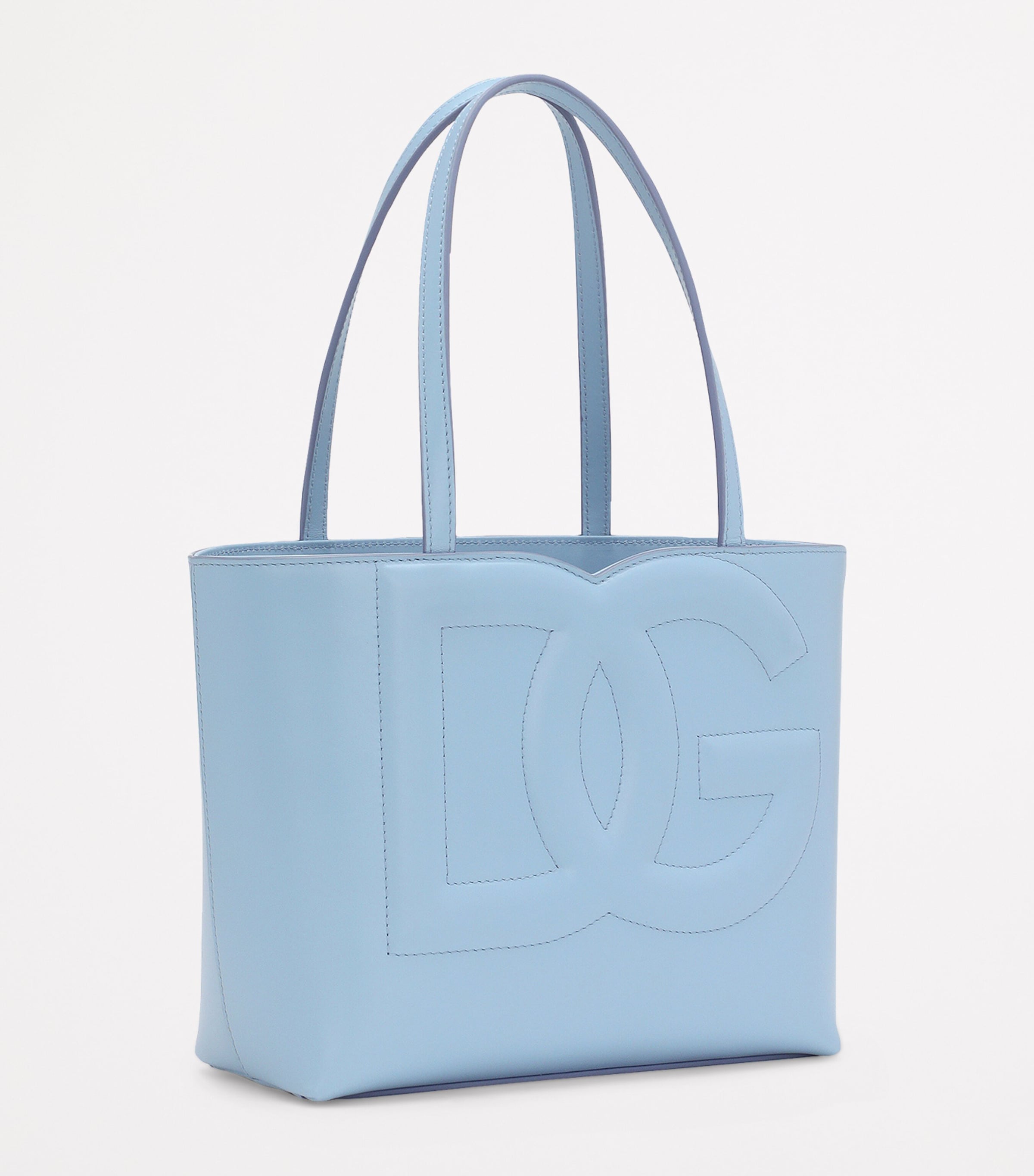 Dolce & Gabbana Small Leather Logo Tote Bag | Harrods US