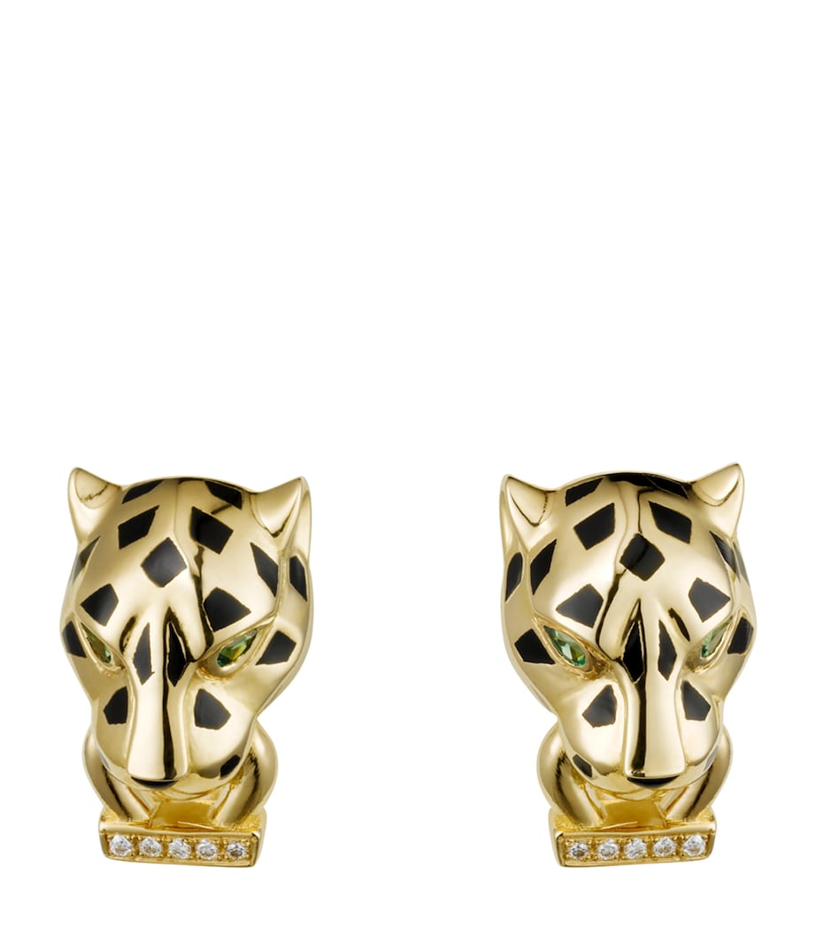 Yellow Gold and Diamond Panthère de Cartier Earrings YELLOW GOLD Image 1