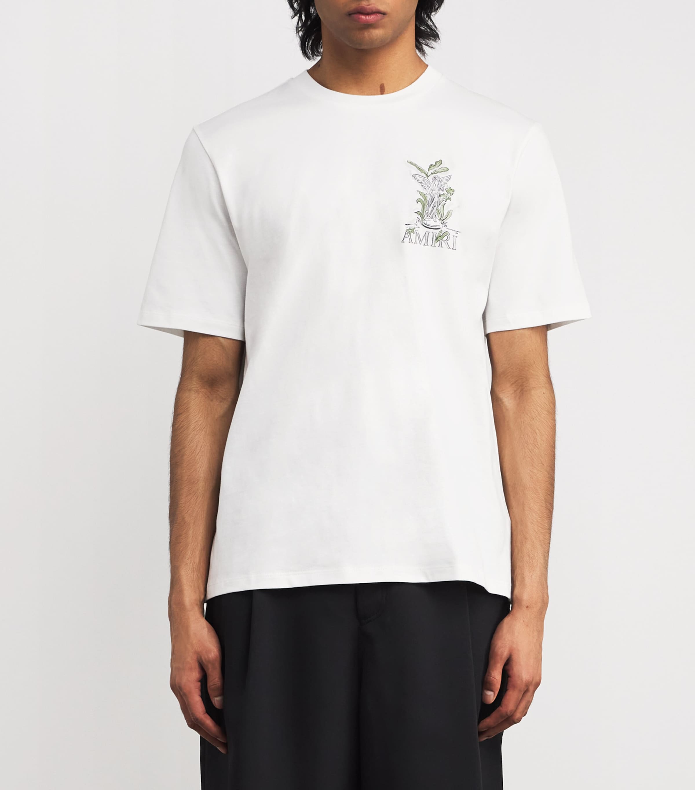 AMIRI アミリ Garden Tシャツ コットン AMIRI Garden プリント Tシャツ | ブラック | FARFETCH JP