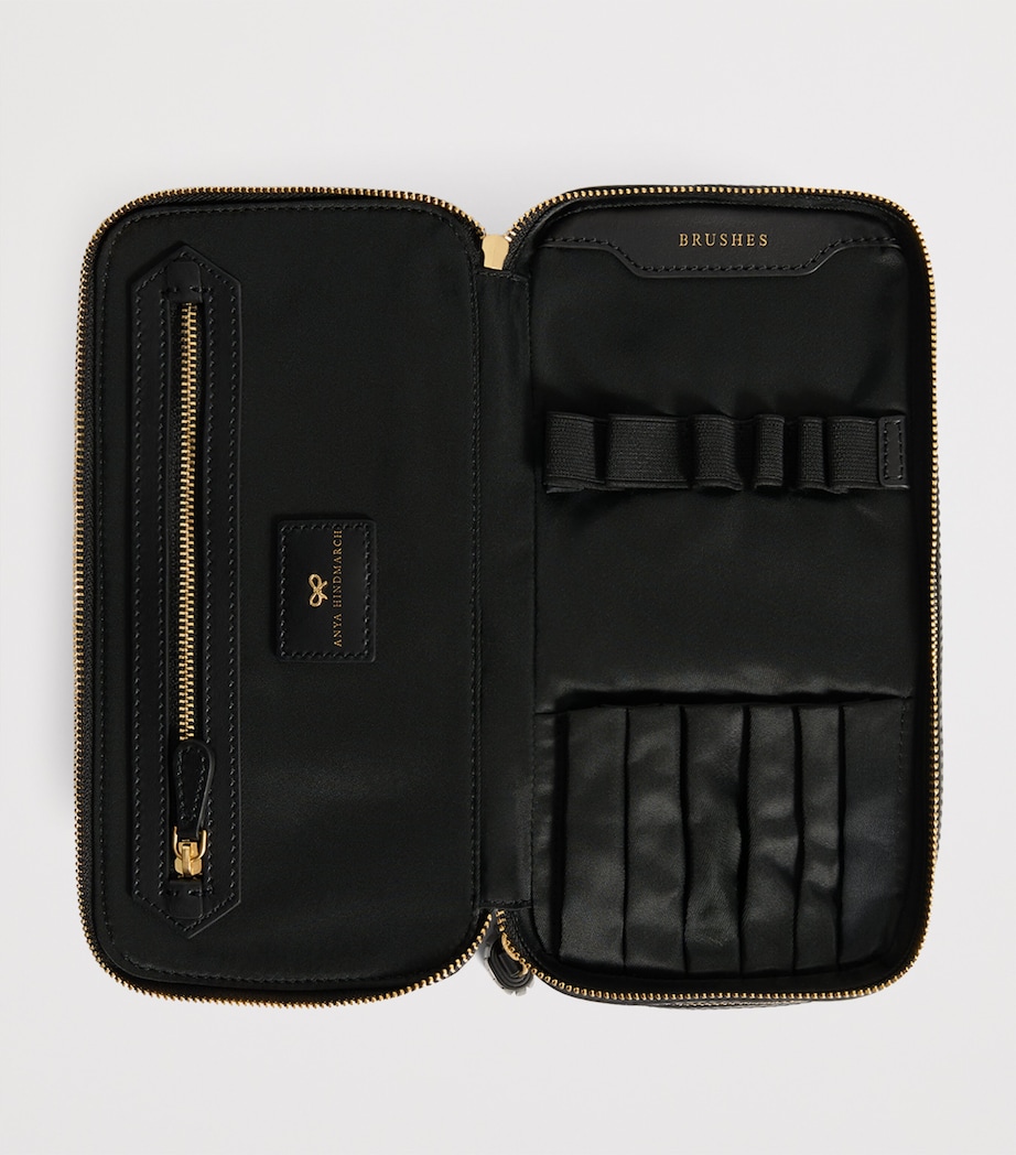 Jacquard Logo Make-Up Pouch BLACK Image 6