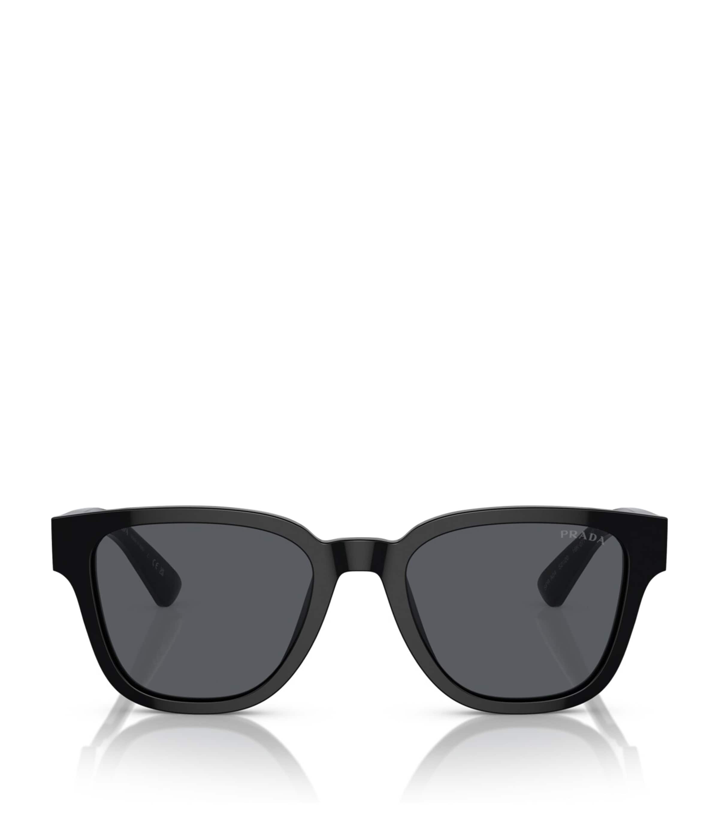 Prada Acetate Rectangular Sunglasses Image 1